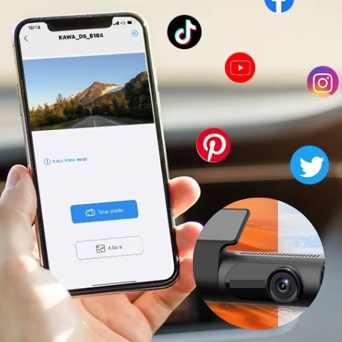 DASHCAM POUR VOITURE UNIVERSELLE HAUTE PERFORMANCE
