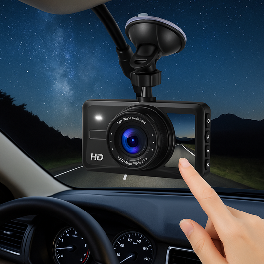 DASHCAM POUR VOITURE TACTILE ET MODERNE
