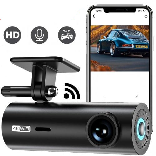 DASHCAM MODERNE AVEC ENREGISTREMENT CONTINU
