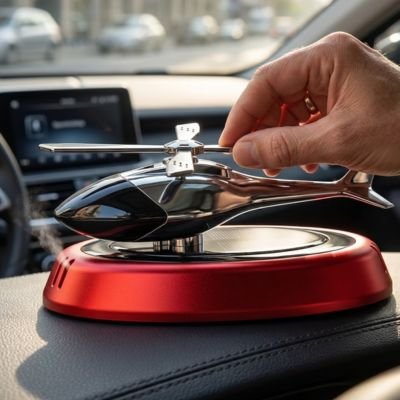 Diffuseur de parfum rouge accessoires de voiture