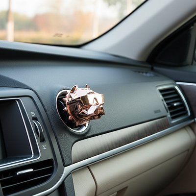 Diffuseur parfum voiture luxe or rose