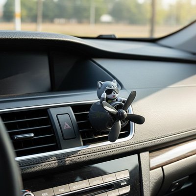 Diffuseur parfum voiture pilote avion ventilateur voiture