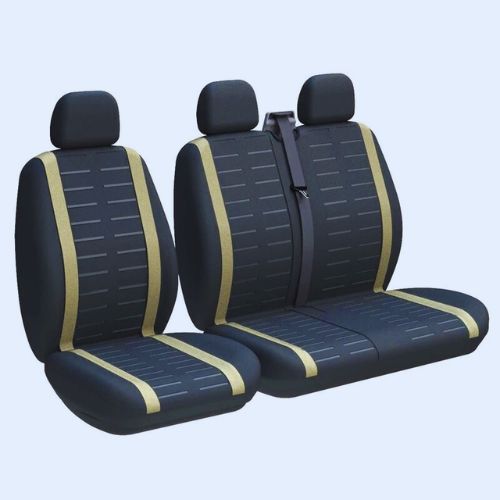 HOUSSE AUTO SIEGE noire élégante et fonctionnelle pour véhicules utilitaires
