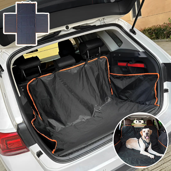 HOUSSE DE SIÈGE VOITURE POUR CHIEN AVEC SURFACE ANTIDÉRAPANTE