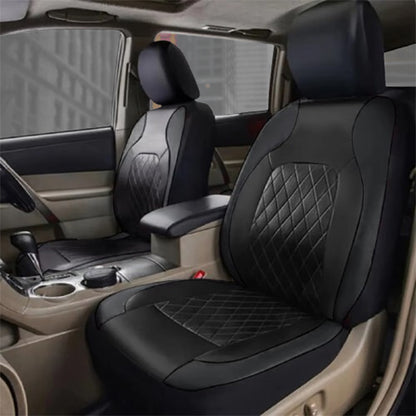HOUSSE SIEGE POUR VOITURE NOIRE AVEC FINITION LUXE ET COUTURES RENFORCEES