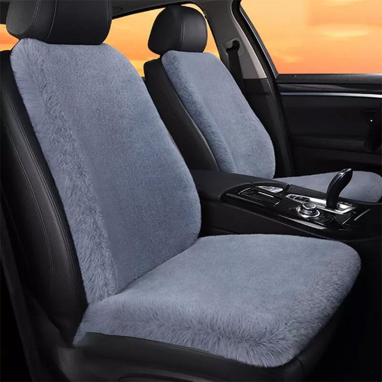 Housse siege voiture femme gris pour hivier