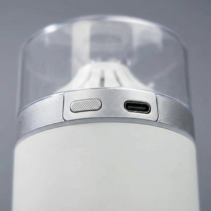 Humidificateur voiture Sérénité avec un détail de la sortie de brume