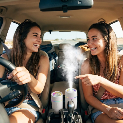 Humidificateur voiture pour un habitacle frais et parfumé