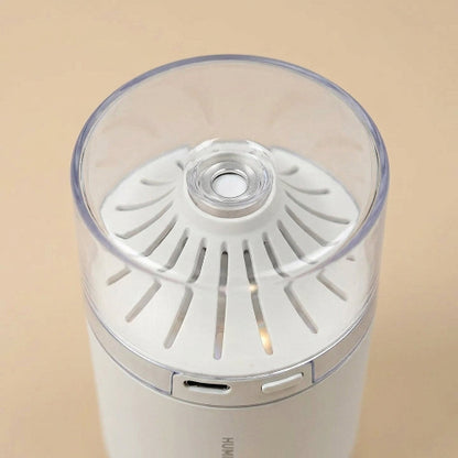 Humidificateur voiture Sérénité présenté avec le contenu de son emballage