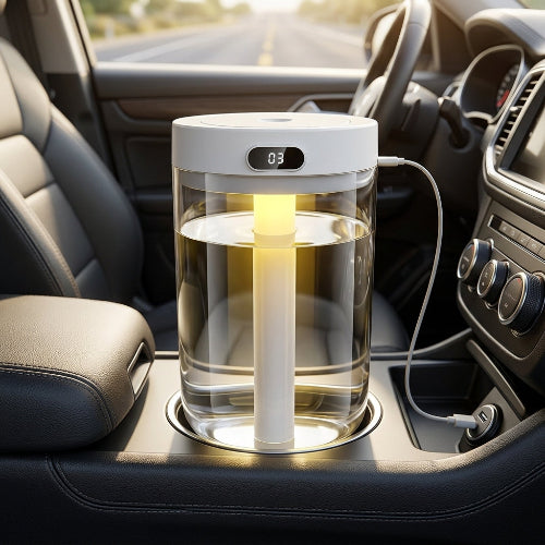 Gros plan sur le design du Humidificateur volant