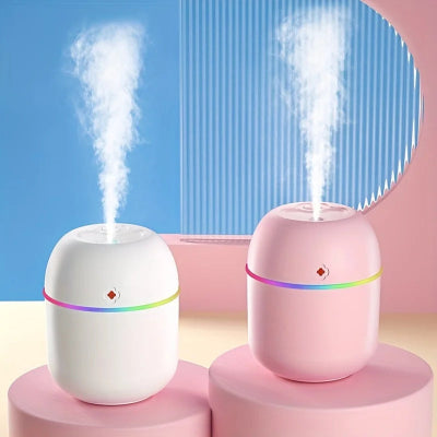 Humidificateurs d'air USB rose pour voiture
