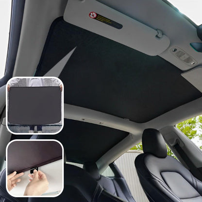 Pare-soleil-voiture-Tesla-M-3-Noir-protection-UV-et-confort-thermique