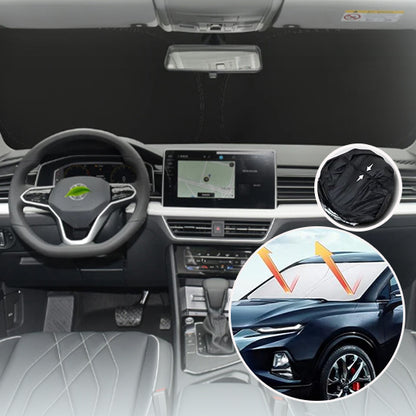 Pare-soleil-pour-voiture-en-action-réduisant-chaleur-à-l'intérieur-du-véhicule