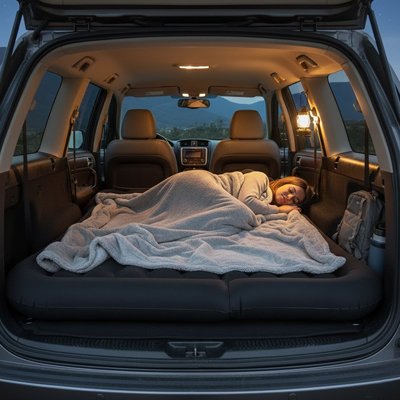 Matelas voiture gonflable