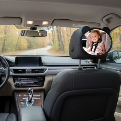 Miroir bebe voiture siège de voiture sûr miroir de siège arrière réglable