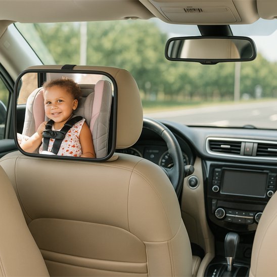 Miroir voiture bebe Rétroviseur de siège arrière de voiture pour bébé