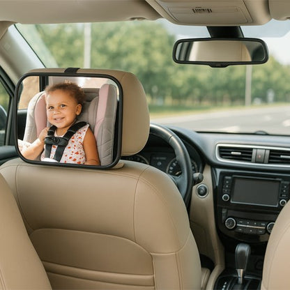 Miroir voiture bebe Rétroviseur de siège arrière de voiture pour bébé
