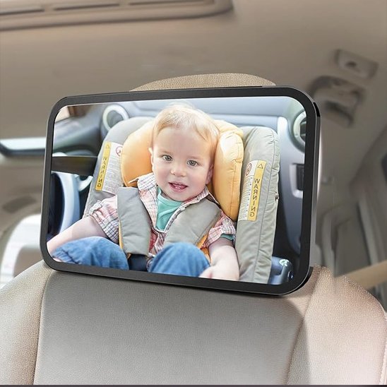 Miroir voiture bebe style intérieur de voiture