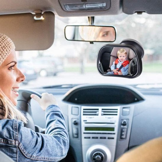 Miroir voiture pour bebe  miroir de sécurité 