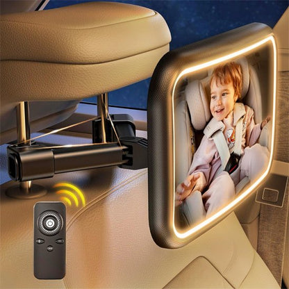 Miroir voiture pour bebe miroir pour bébé pour siège d’auto crochet arrière