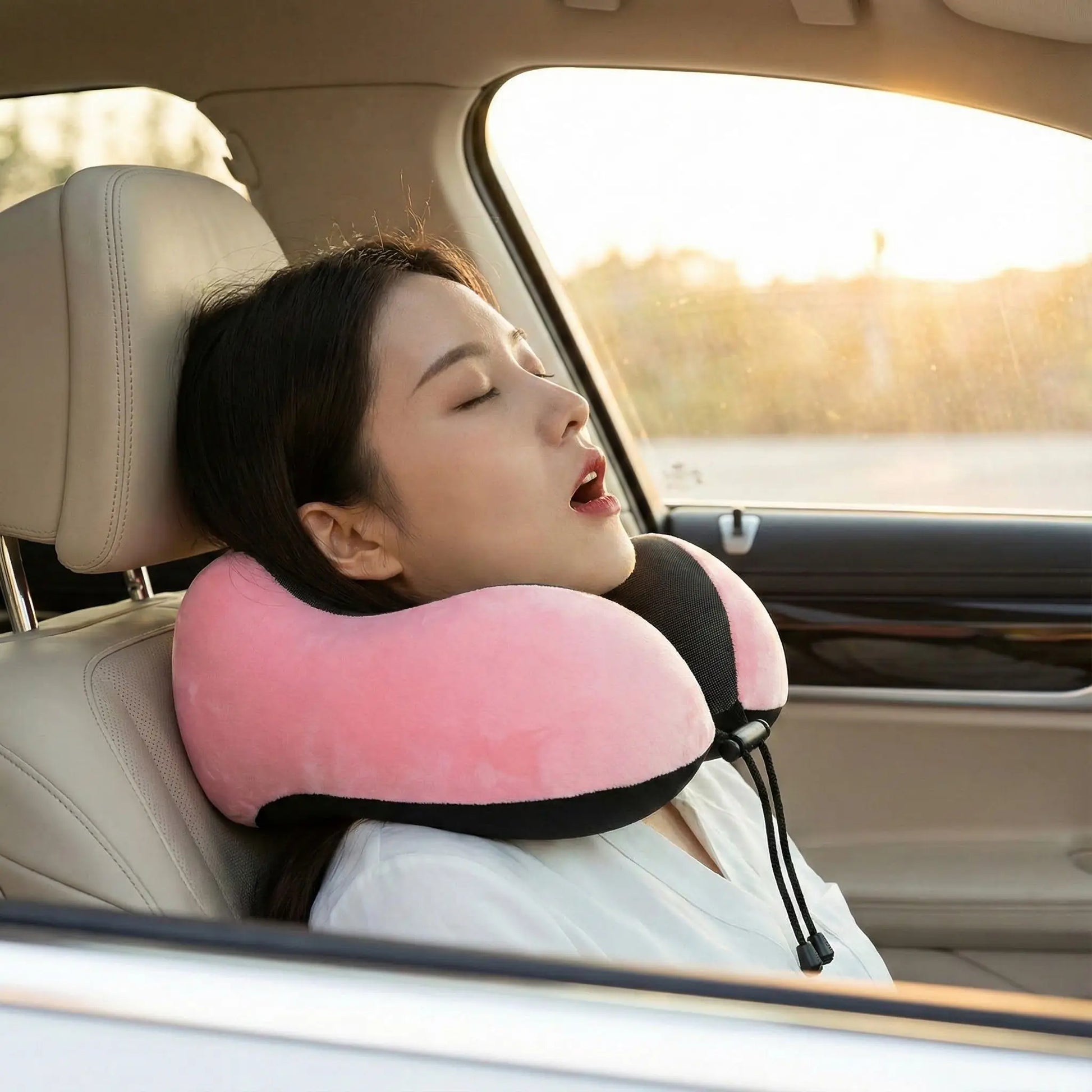 Oreiller de voyage compact facile à transporter