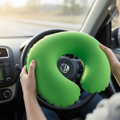 Coussin cervical confortable pour sommeil en déplacement