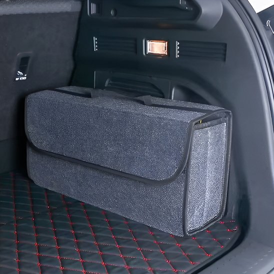 Organisateur de coffre de voiture avec compartiments modulables