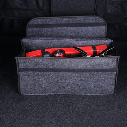Organisateur de coffre de voiture avec fixation universelle