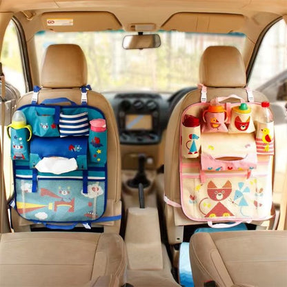 Organisateur de voiture enfant pour garder habitacle propre