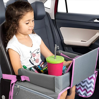Organisateur siege voiture avec tablette repas