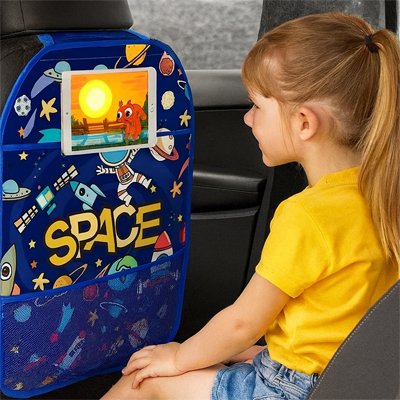 Organisateur voiture enfant avec porte gobelet