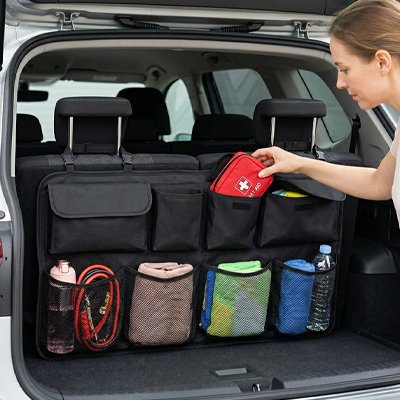 Organisation coffre voiture pour SUV camion Van permettant de gagner de l'espace