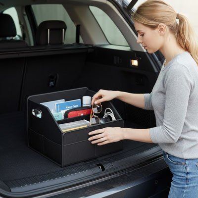 Organiser coffre voiture pour coffre bien ordonné