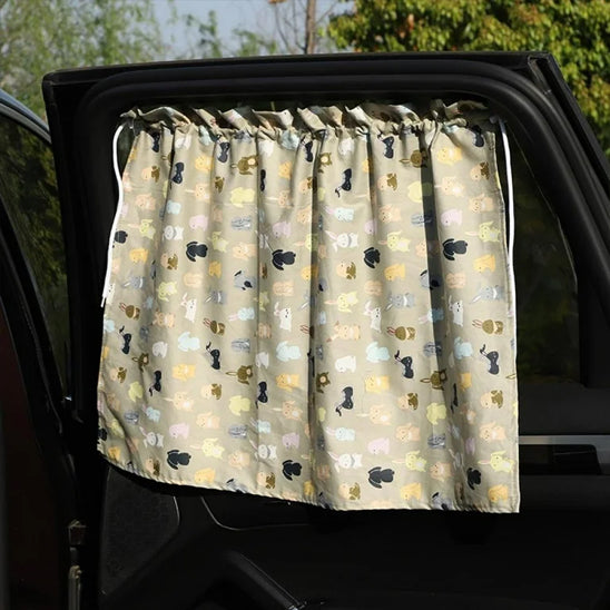 PAR SOLEIL VOITURE STYLE RIDEAU POUR ENFANT ET BEBE