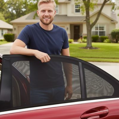 Parasoleils pratiques pour une utilisation quotidienne en voiture.