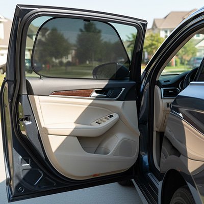 pare soleil cars anti-chaleur conçu pour garder l’habitacle frais en été.