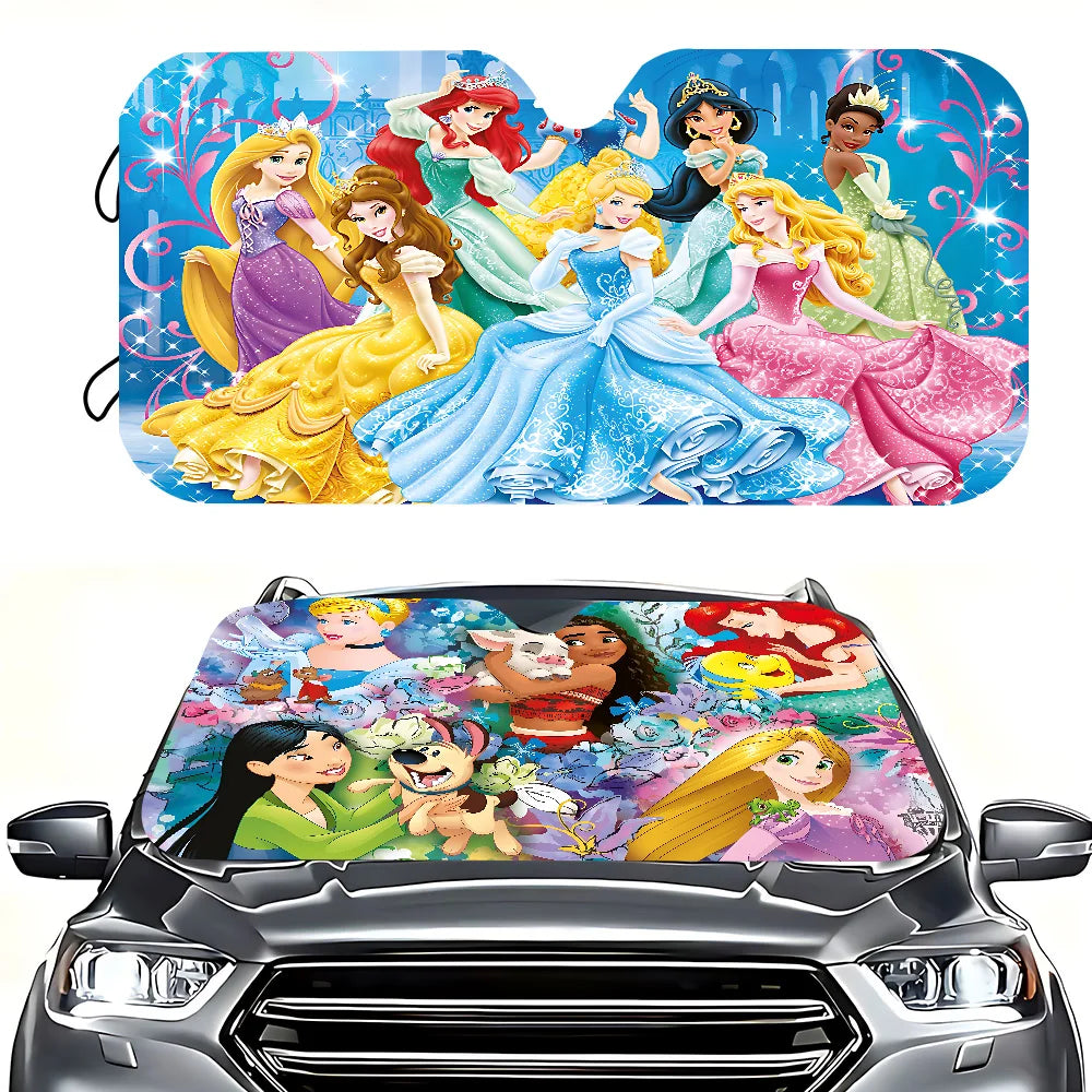 PARE SOLEIL POUR ENFANTS AVEC MOTIF DE DESSINS ANIMES