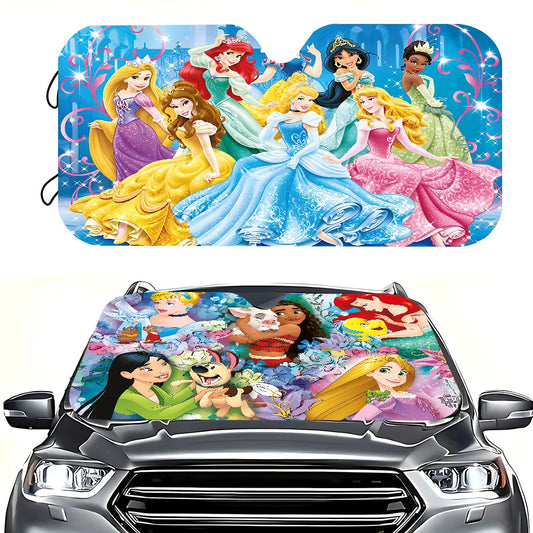 PARE SOLEIL POUR ENFANTS AVEC MOTIF DE DESSINS ANIMES