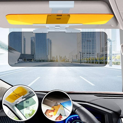 Pare-soleil-voiture-installé-sur-pare-brise-avant-pour-une-visibilité -optimale