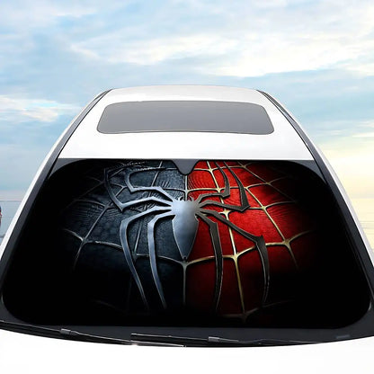 PROTEGES PAR UN PARE-SOLEIL VOITURE SPIDERMAN


