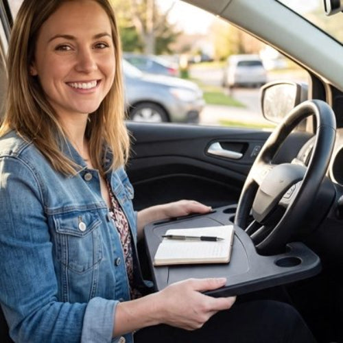 Plateau voiture​ support de rangement pour volant