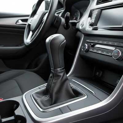 Pommeau de vitesse ergonomique en aluminium