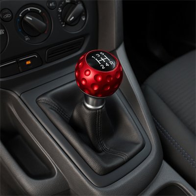 Pommeau de vitesse finition métallisée premium