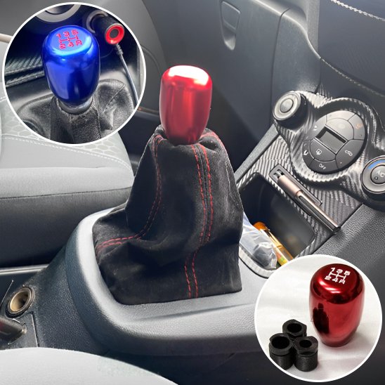 Pommeau de vitesse Pommeau de vitesse métal et ABS résistant à l’usure