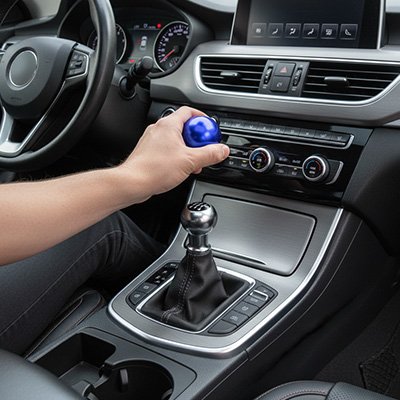 Pommeau levier de vitesse ergonomique pour longs trajets