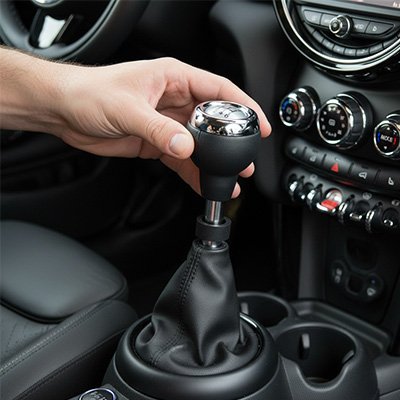 Pommeau levier de vitesse moderne