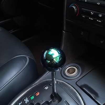 Pommeau levier de vitesse universel style sportif