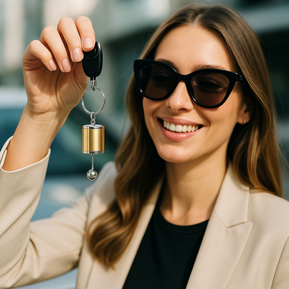PORTE CLE FANTAISIE AVEC COULEURS VIVES
