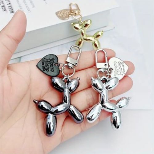 PORTE CLÉ TENDANCE EN RÉSINE SOLIDE