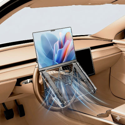 Porte tablette voiture en alliage d'aluminium durable et élégant